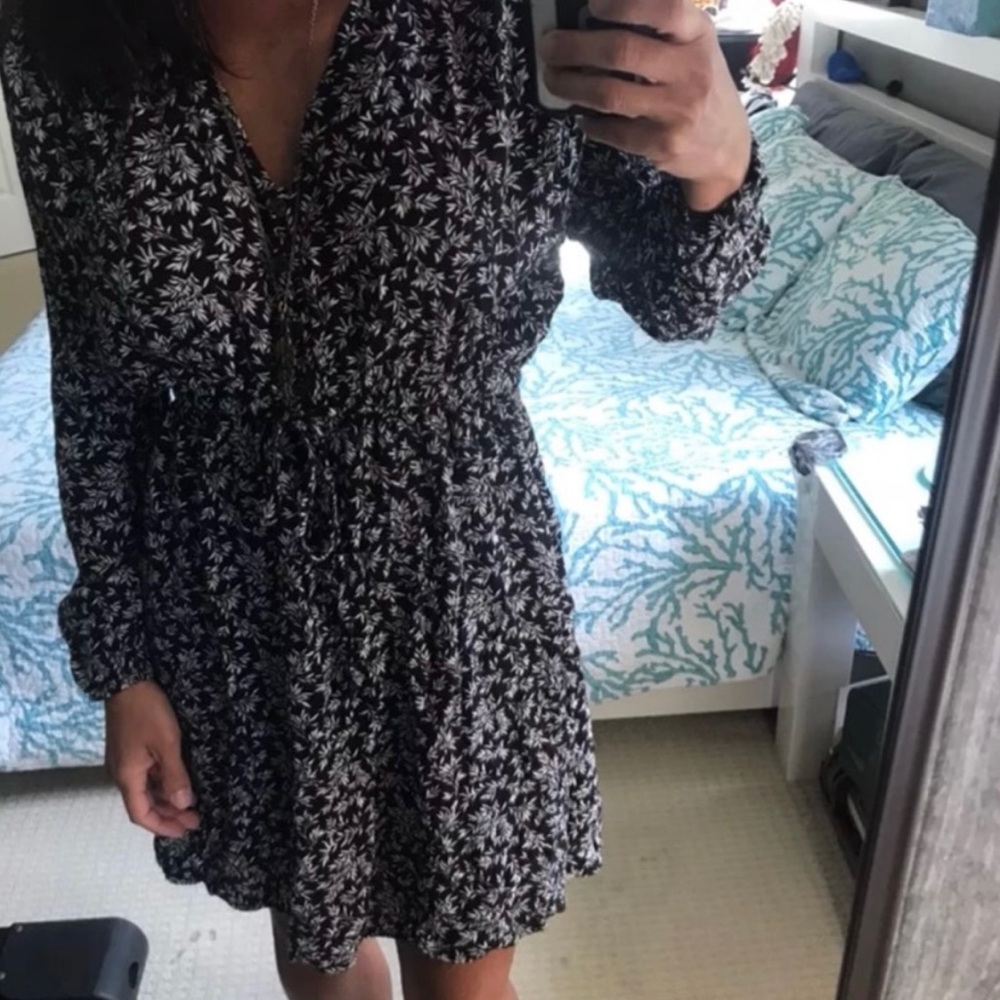 Gap Navy Blue XS Drawstring Dress